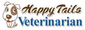 Happy Tails Veterinarian Logo